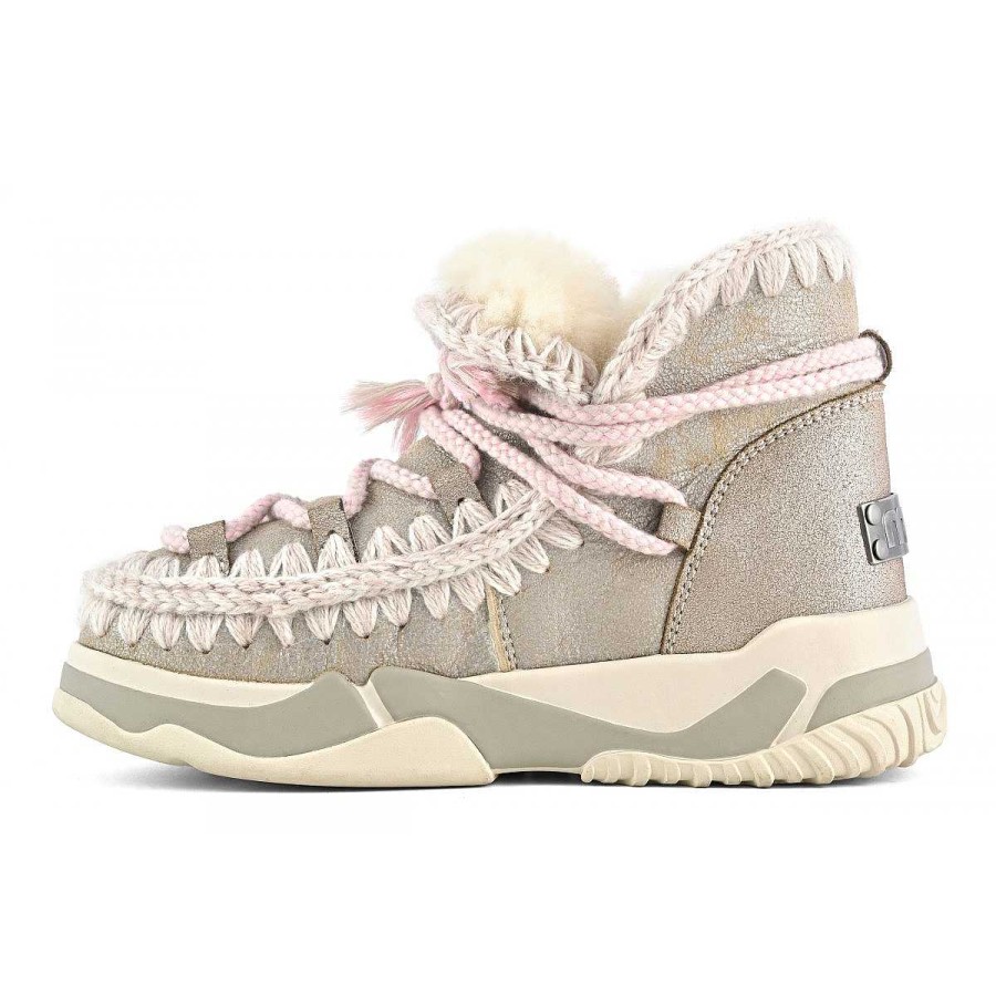 Vrouwen Mou boots Sneakers | Scoubidou-Sneaker Met Kant