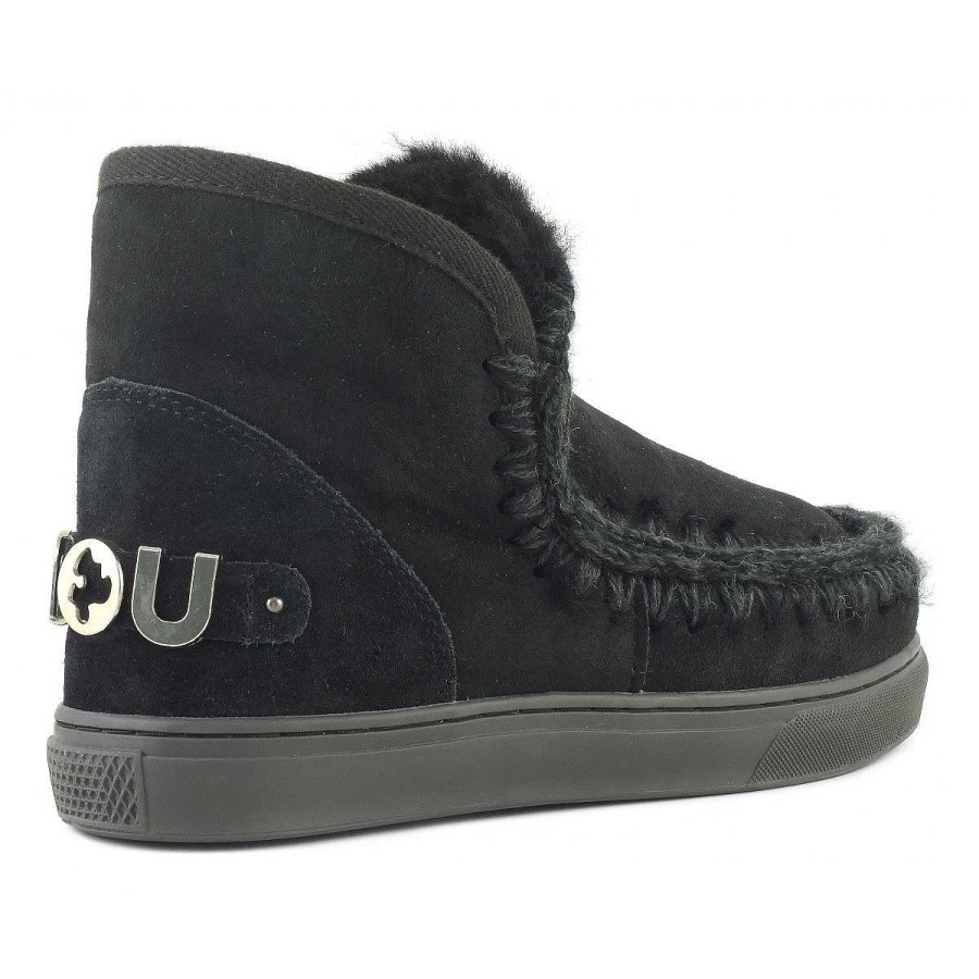 Vrouwen Mou boots Sneakers | Eskimo Sneaker Groot Metallic Logo