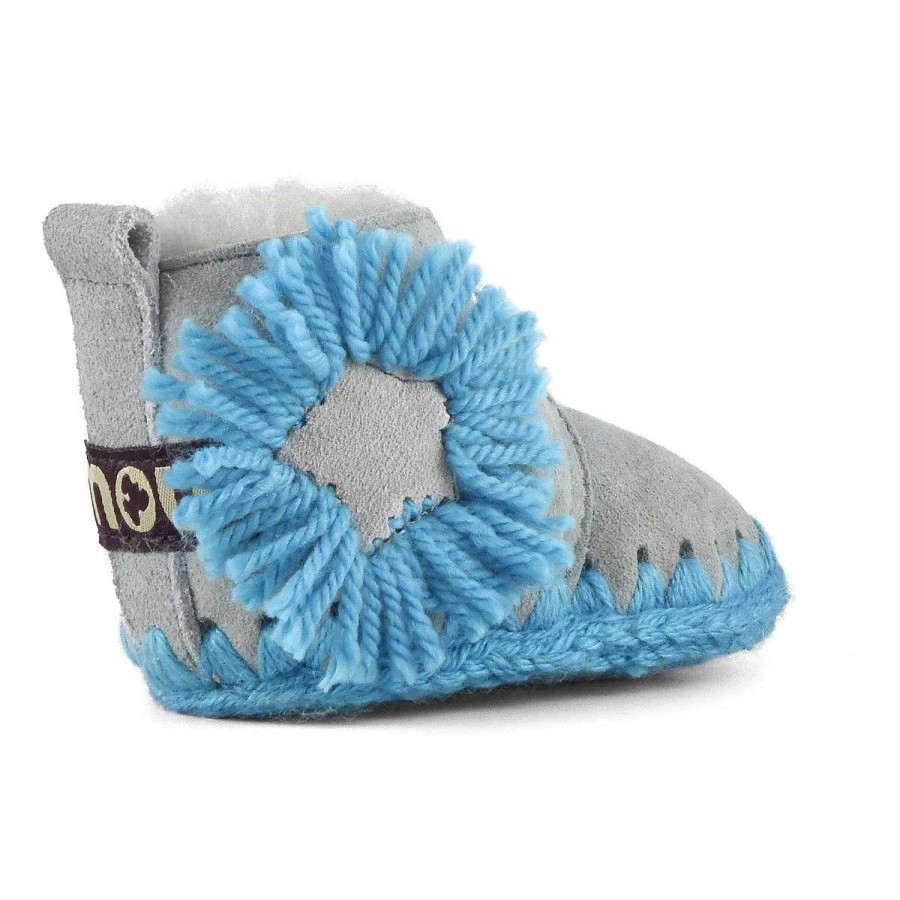 Kinderen Mou boots Sneakers | Wollen Bloem Met Veters Voor Baby'S