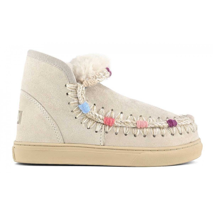 Vrouwen Mou boots Sneakers | Eskimo Sneaker Overstikken