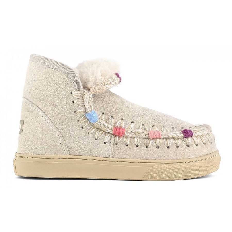 Vrouwen Mou boots Sneakers | Eskimo Sneaker Overstikken