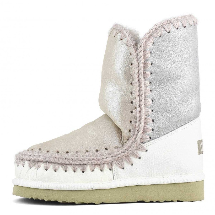 Vrouwen Mou boots Enkel Laarzen | Eskimo 24 Kleurenblok