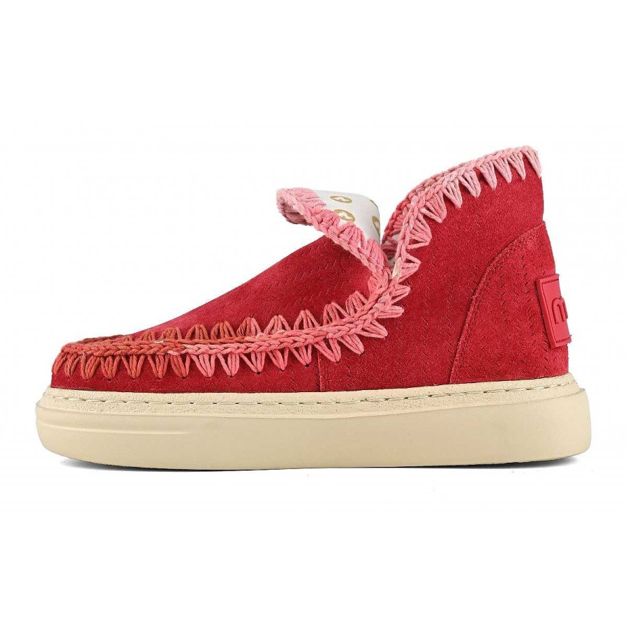 Vrouwen Mou boots Vet En Trainers | Stoere Sneaker Met Slechte Stiksels