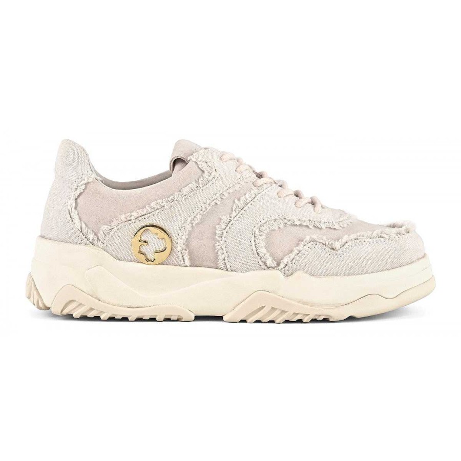 Vrouwen Mou boots Vet En Trainers | Eskimo Trainer Omzoomd Canvas