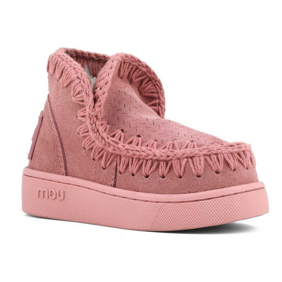 Kinderen Mou boots Sneakers | Zomer Eskimo Sneaker Kind Zwart-Wit