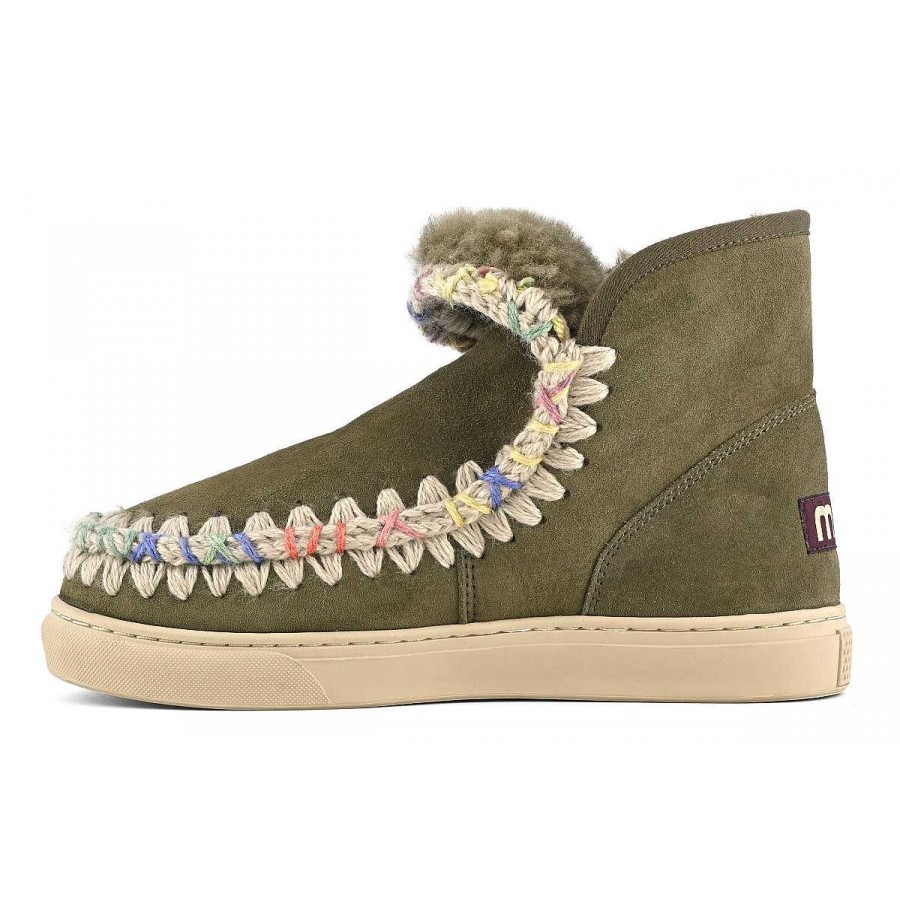 Vrouwen Mou boots Sneakers | Eskimo Sneaker Overstikken