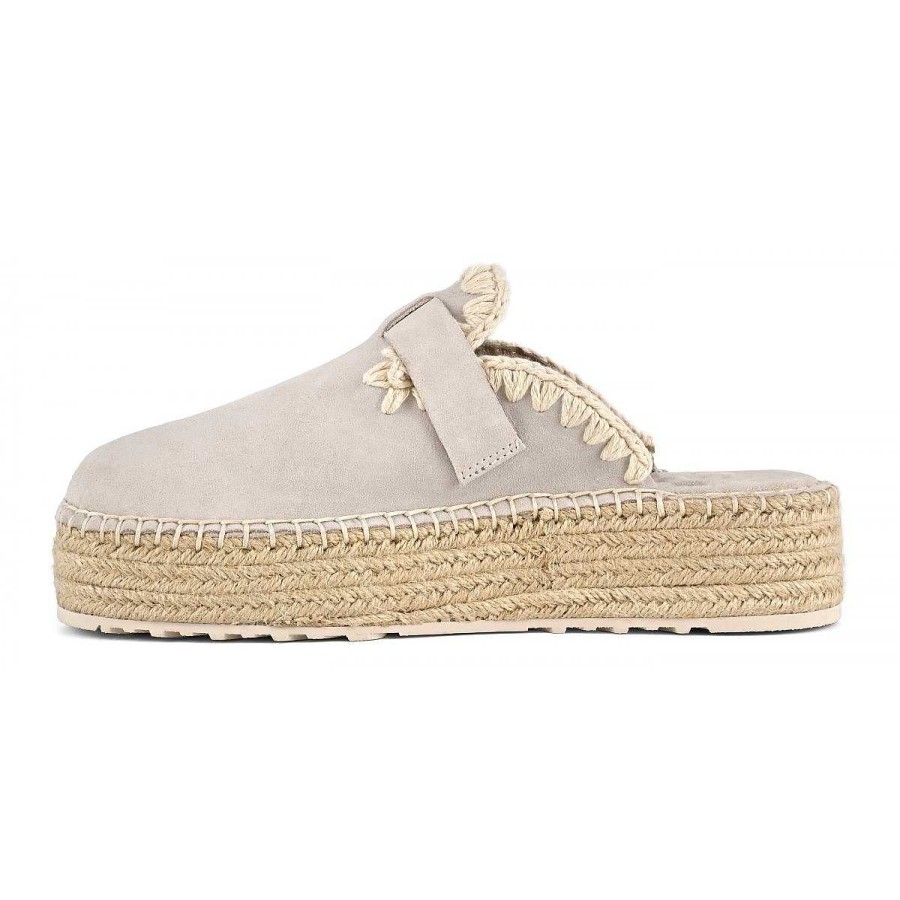 Vrouwen Mou boots Verstoppen | Jute Klomp Effen Suede