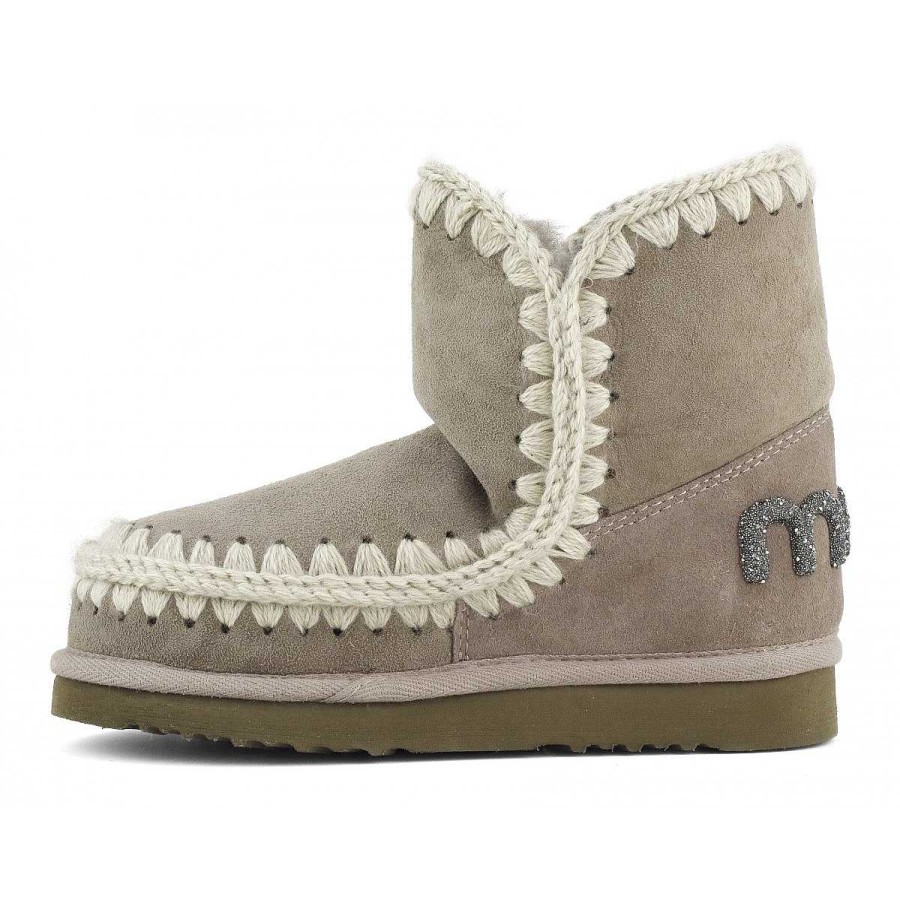 Vrouwen Mou boots Enkel Laarzen | Eskimo 18 Glitterlogo