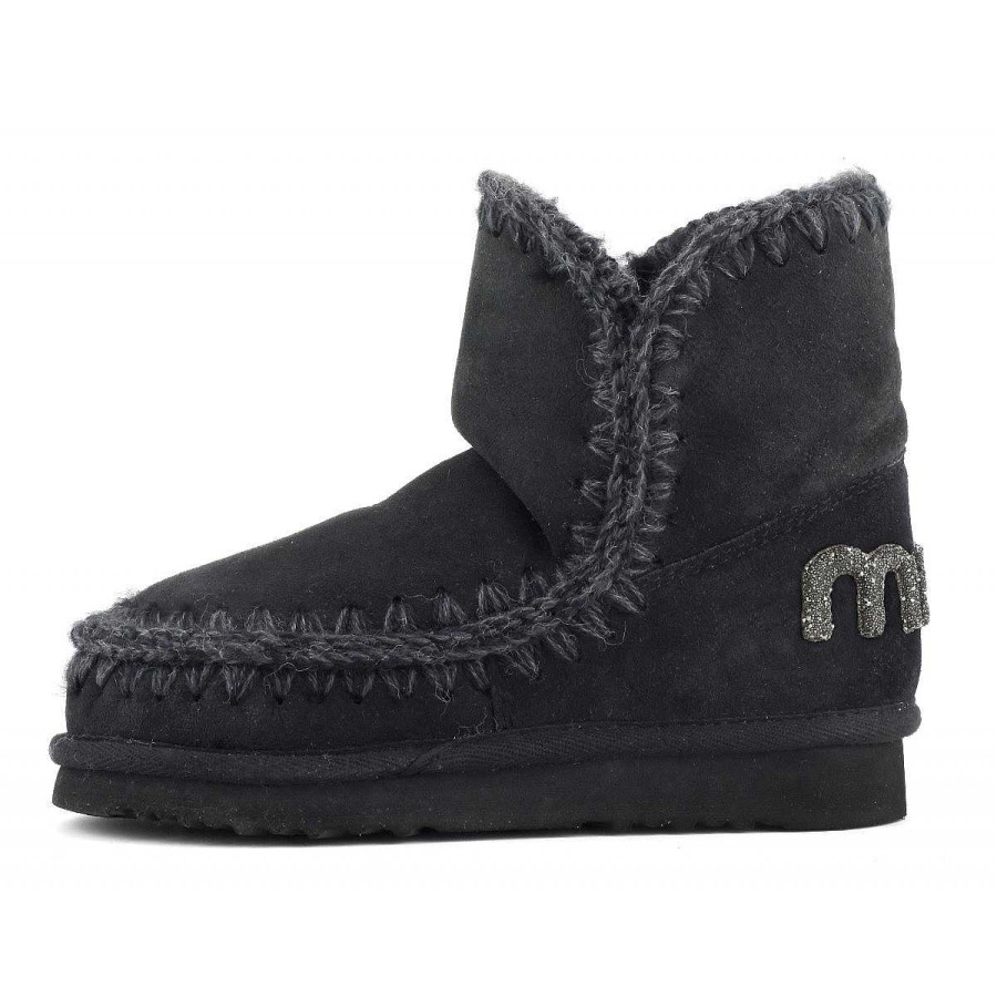 Vrouwen Mou boots Enkel Laarzen | Eskimo 18 Glitterlogo