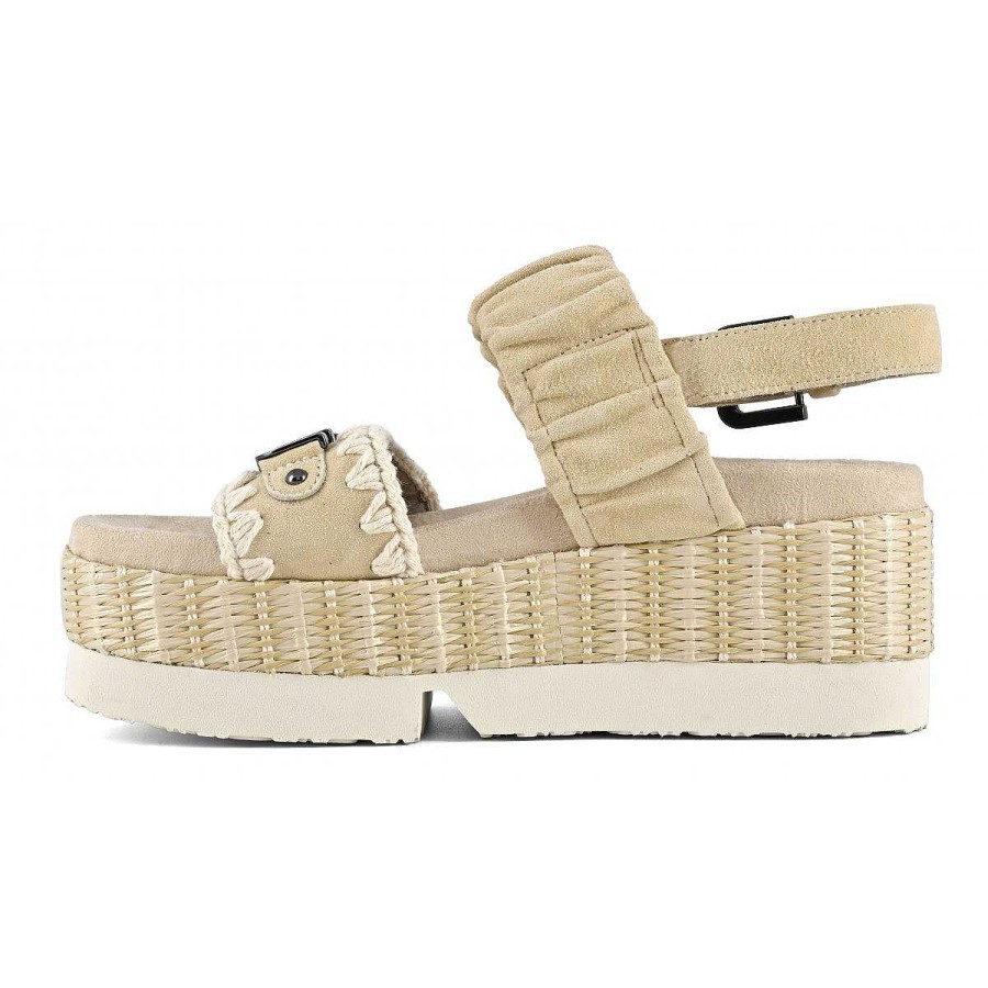 Vrouwen Mou boots Sandalen | Japans Platform Tweebands Bovenwerk