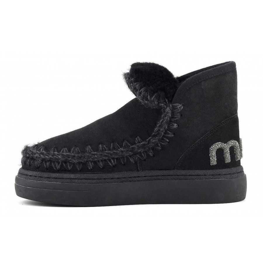 Vrouwen Mou boots Vet En Joggers | Eskimo Sneaker Vet Glitterlogo