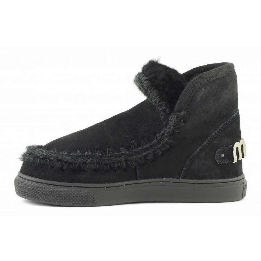 Vrouwen Mou boots Sneakers | Eskimo Sneaker Groot Metallic Logo