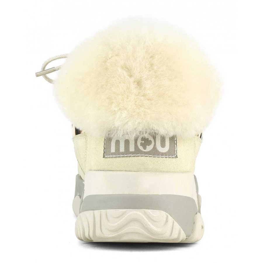 Vrouwen Mou boots Sneakers | Eskimo Sneaker Met Veters