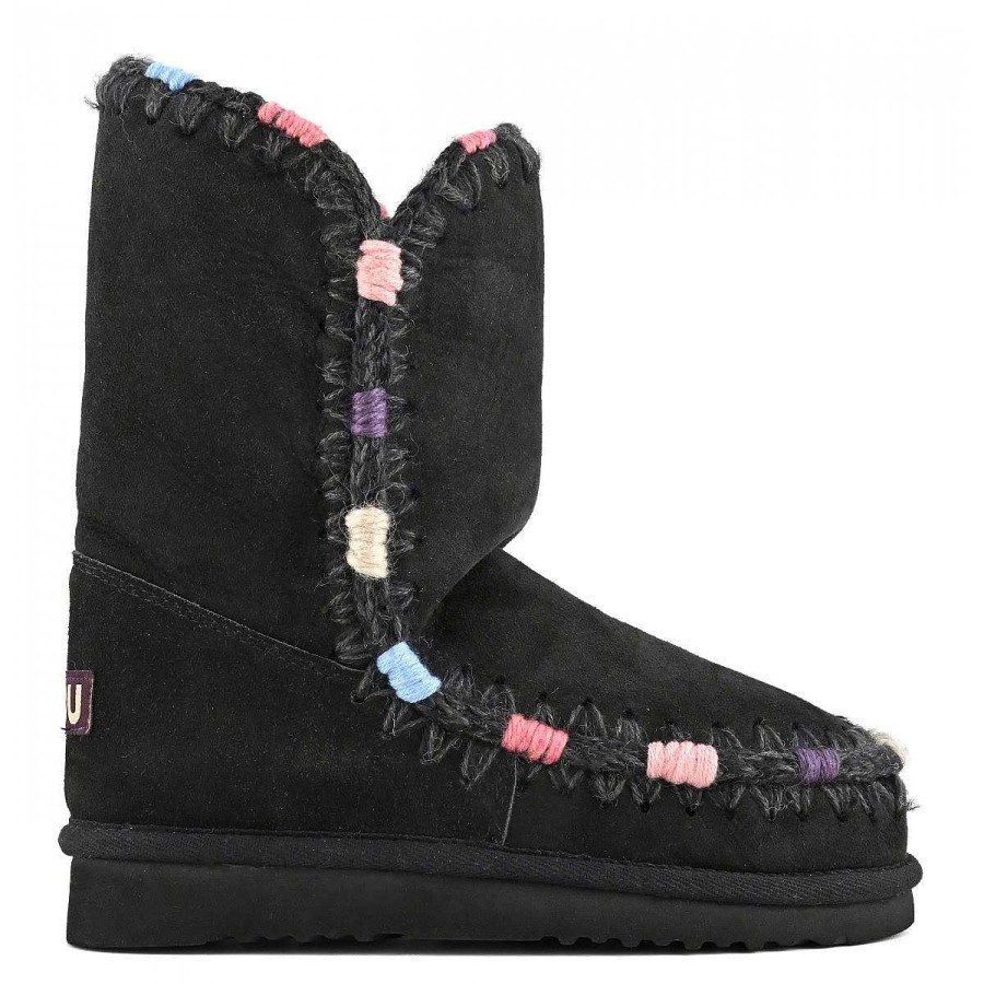 Vrouwen Mou boots Enkel Laarzen | Eskimo 24 Oversteken