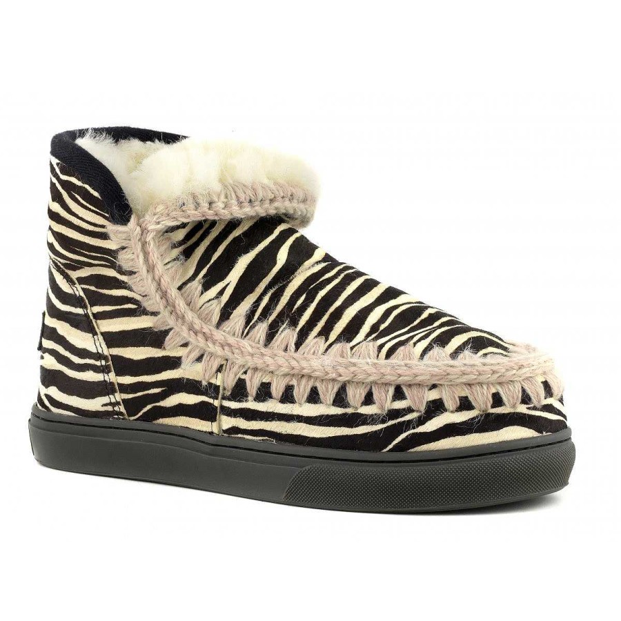 Vrouwen Mou boots Sneakers | Eskimo Sneaker Ponyleer