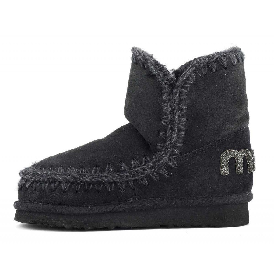 Vrouwen Mou boots Enkel Laarzen | Eskimo 18 Glitterlogo