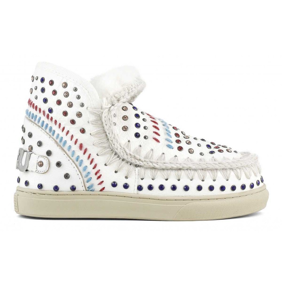 Vrouwen Mou boots Sneakers | Eskimo Sneaker Studs En Steek