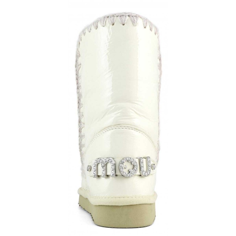 Vrouwen Mou boots Enkel Laarzen | Eskimo 24 Strass-Logo