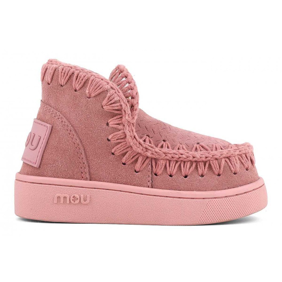 Kinderen Mou boots Sneakers | Zomer Eskimo Sneaker Kind Zwart-Wit