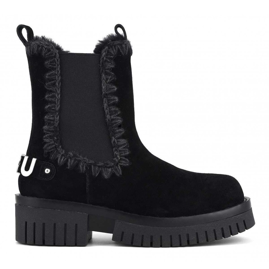 Vrouwen Mou boots Enkel Laarzen | Eskimo Gevechtsshort