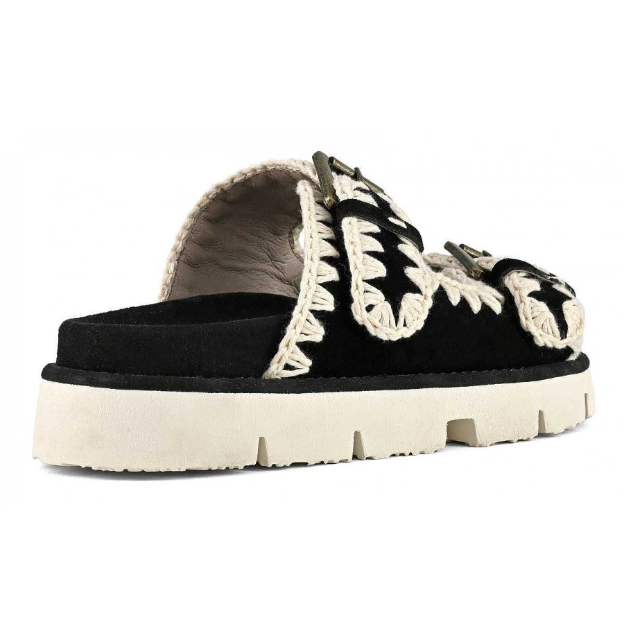 Vrouwen Mou boots Sandalen | Bio Sandaal Twee Gespen