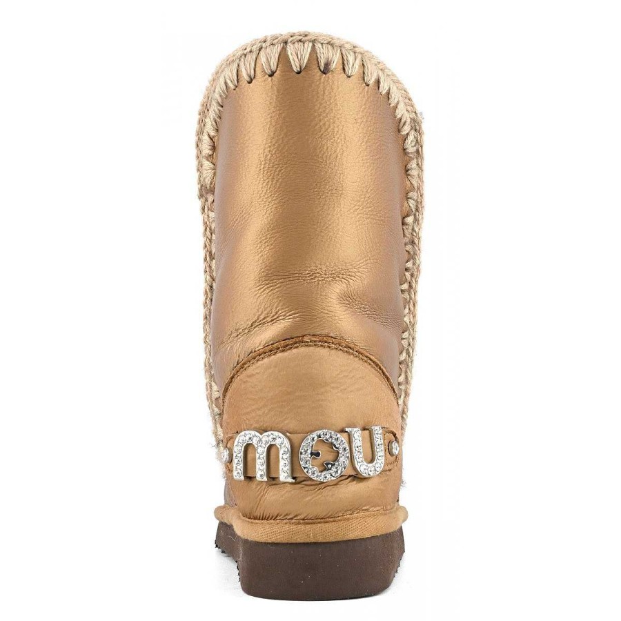 Vrouwen Mou boots Enkel Laarzen | Eskimo 24 Strass-Logo