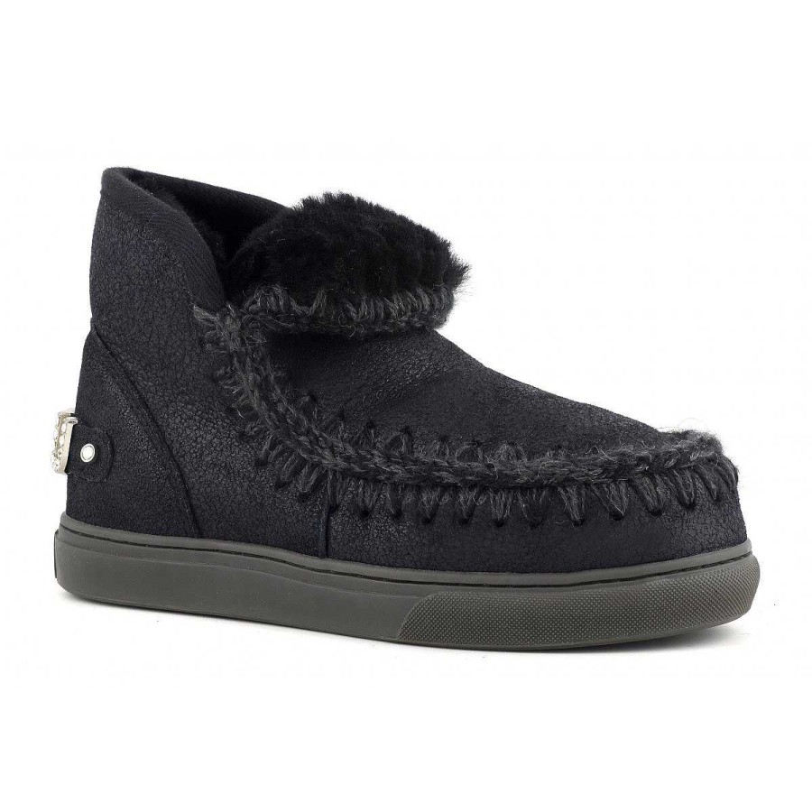 Vrouwen Mou boots Sneakers | Eskimo Sneaker Steentjes Groot Logo