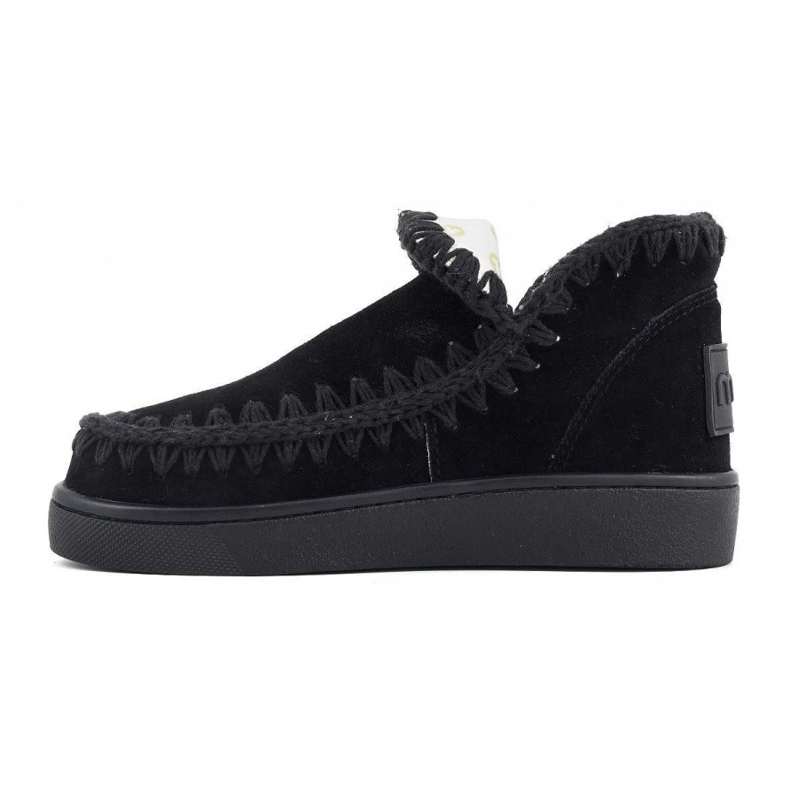 Vrouwen Mou boots Sneakers | Sneaker Monochroom Suede