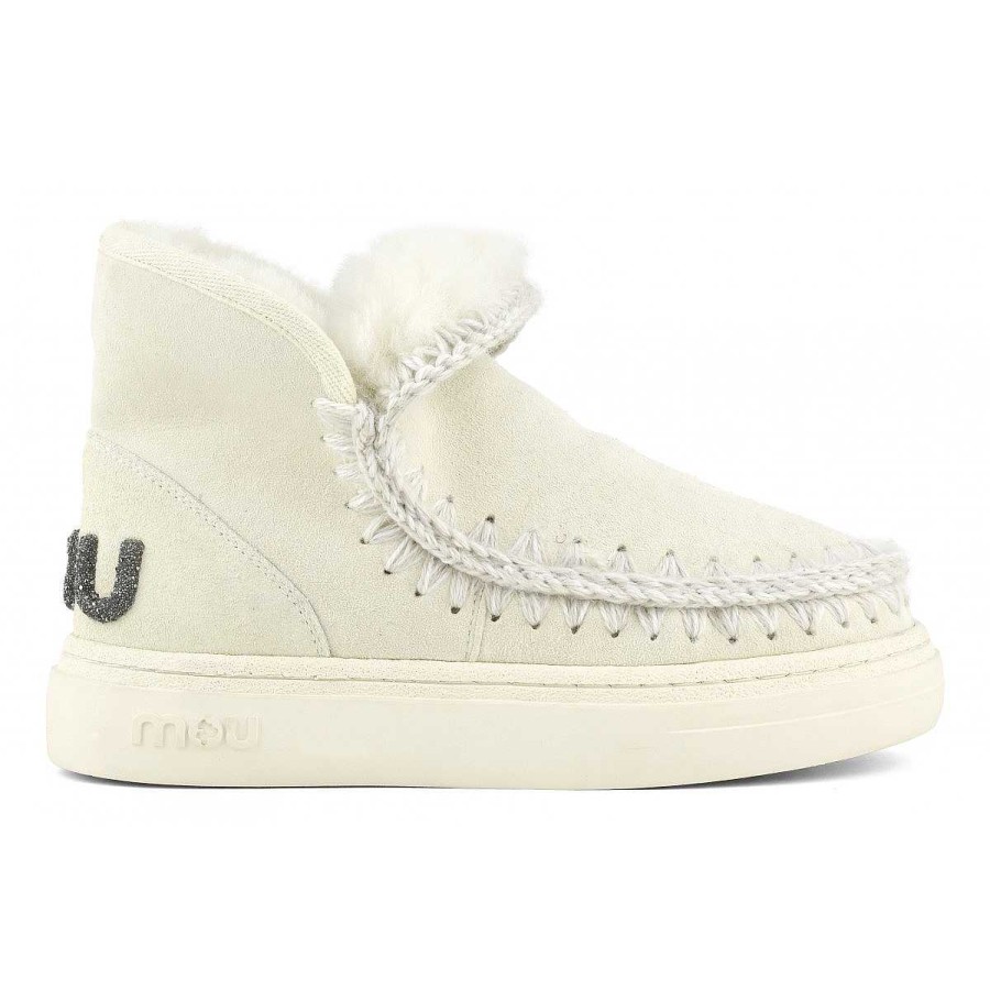 Vrouwen Mou boots Vet En Joggers | Eskimo Sneaker Vet Glitterlogo