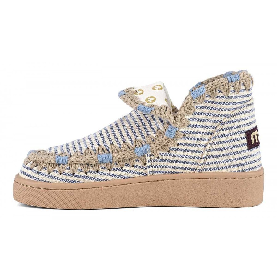 Vrouwen Mou boots Sneakers | Zomer Eskimo Sneaker Overstikken Jeans