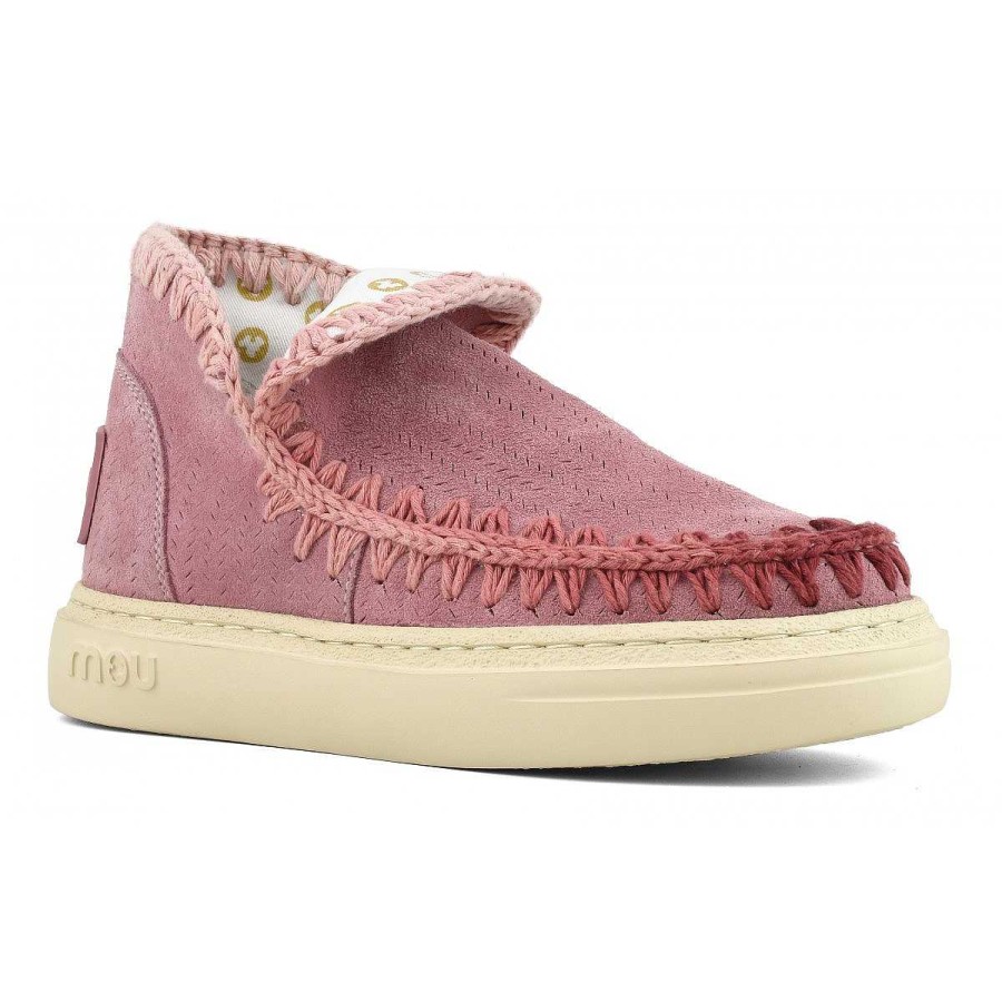 Vrouwen Mou boots Vet En Trainers | Stoere Sneaker Met Slechte Stiksels