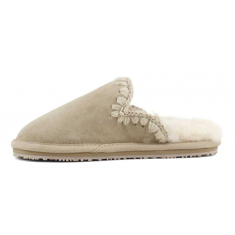 Vrouwen Mou boots Slippers | Suede Pantoffel Eskimosteek