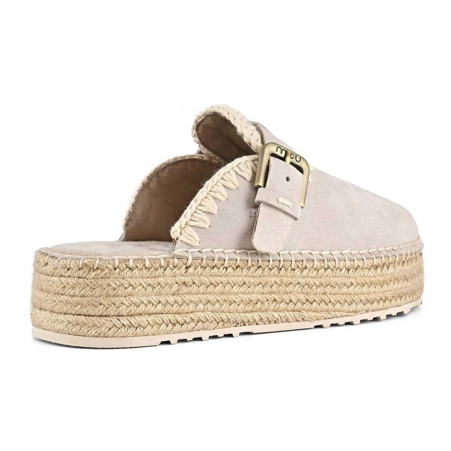 Vrouwen Mou boots Verstoppen | Jute Klomp Effen Suede