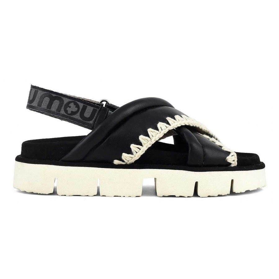 Vrouwen Mou boots Sandalen | Kriskras Bio Al-Rugband