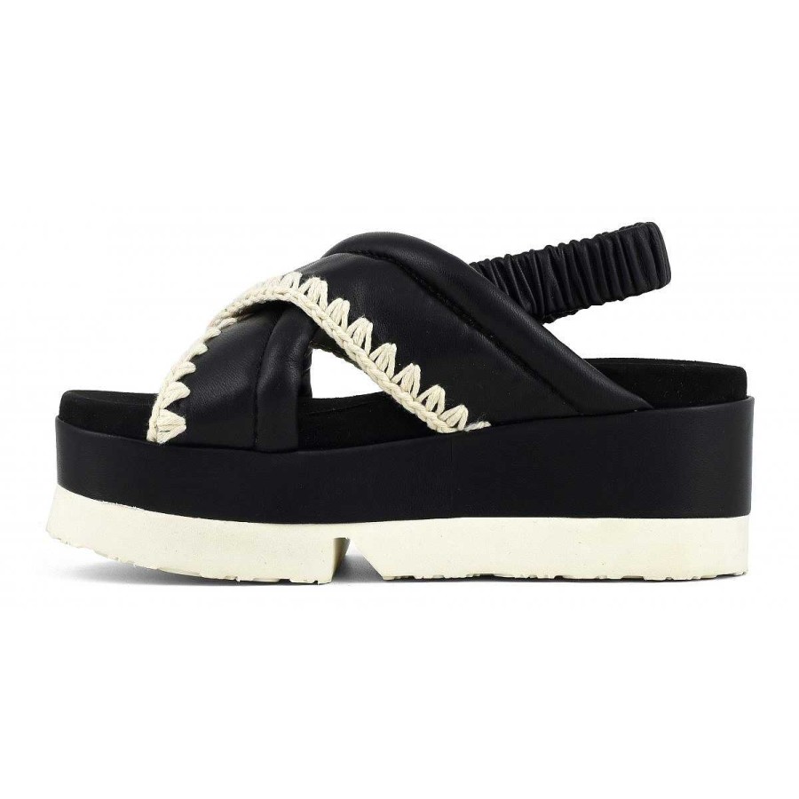 Vrouwen Mou boots Sandalen | Japans Platform Kriskras Bovenwerk