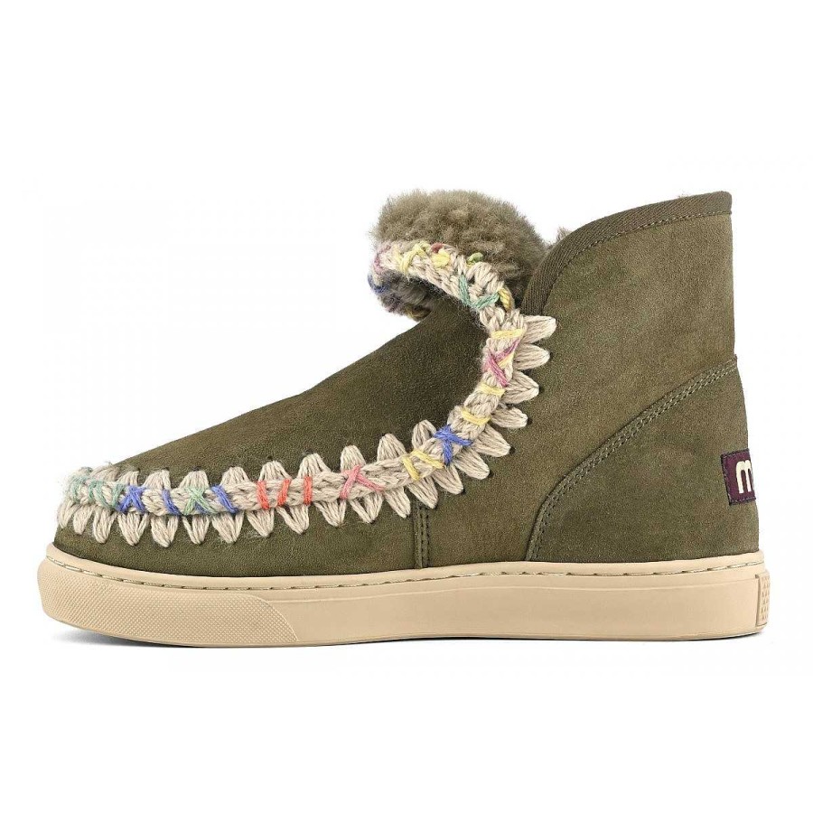 Vrouwen Mou boots Sneakers | Eskimo Sneaker Overstikken