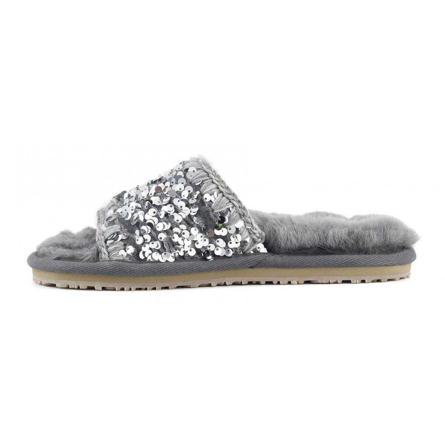 Vrouwen Mou boots Slippers | Schuif Pantoffel Pailletten