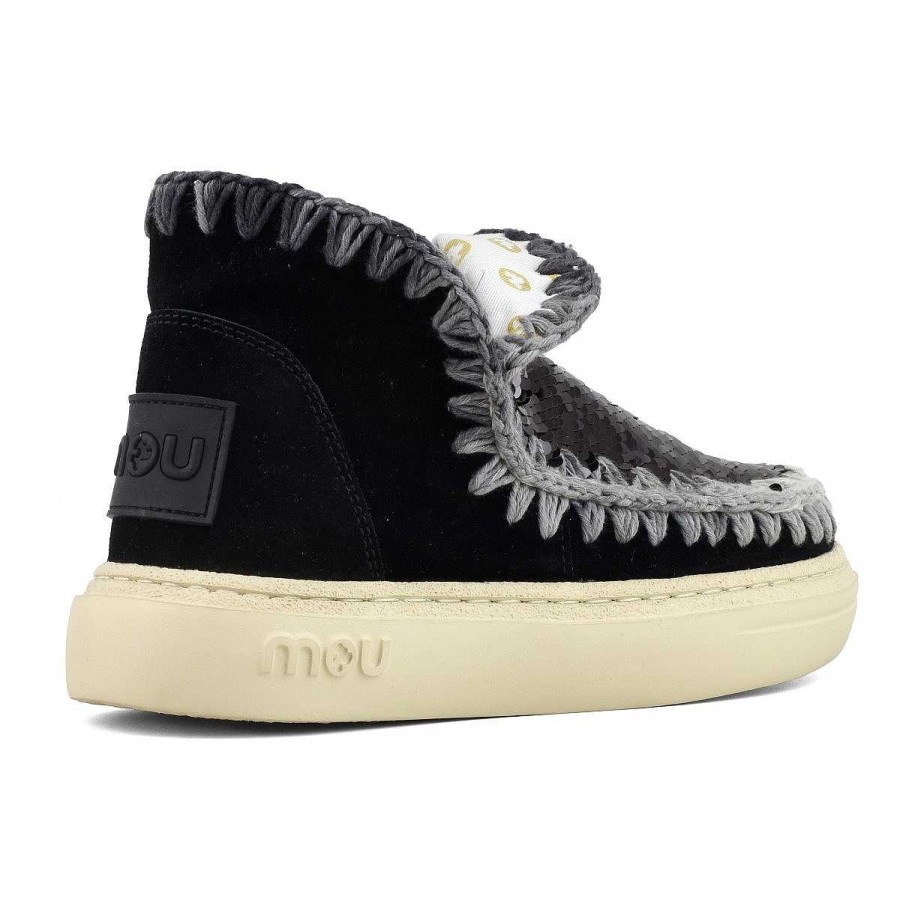 Vrouwen Mou boots Vet En Trainers | Gewaagde Suede Gedegradeerde Stiksels