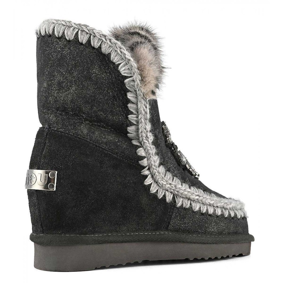 Vrouwen Mou boots Binnenste Wig | Binnenste Wig Voorste Hartpatch