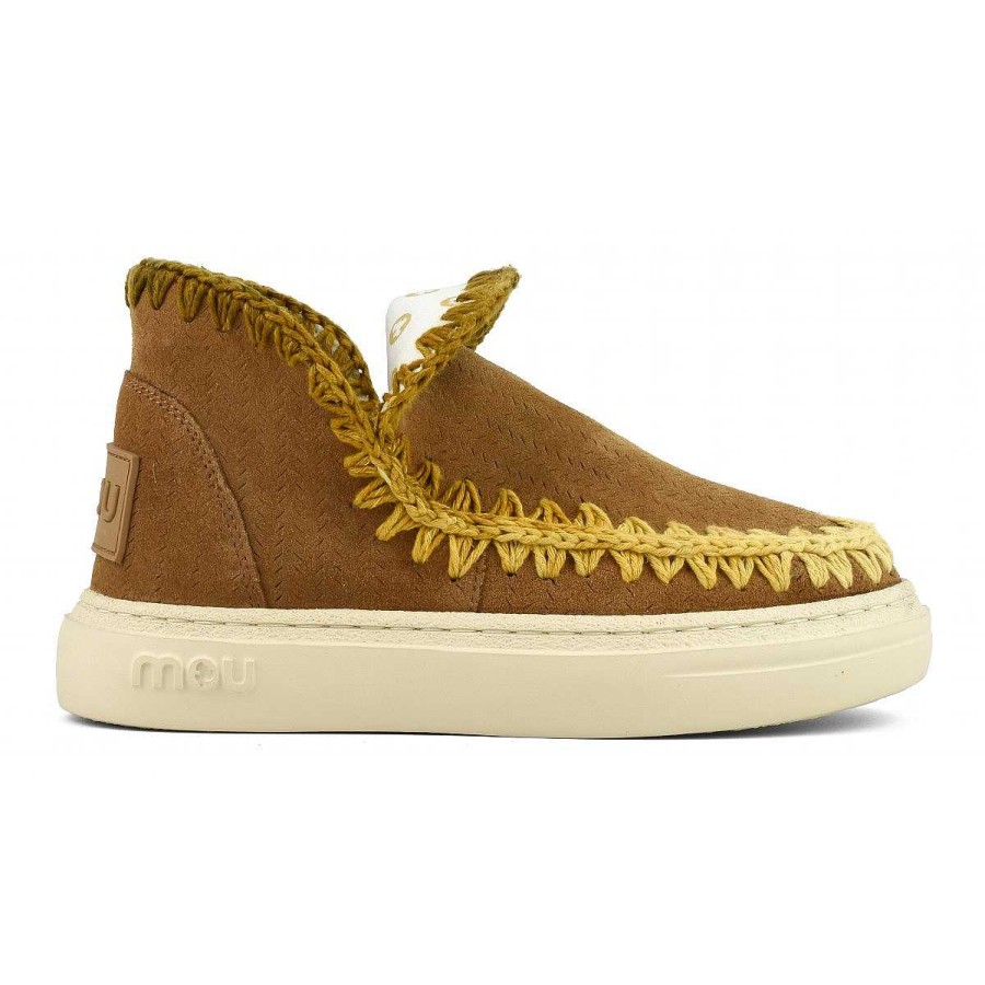 Vrouwen Mou boots Vet En Trainers | Stoere Sneaker Met Slechte Stiksels