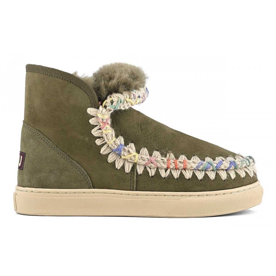 Vrouwen Mou boots Sneakers | Eskimo Sneaker Overstikken