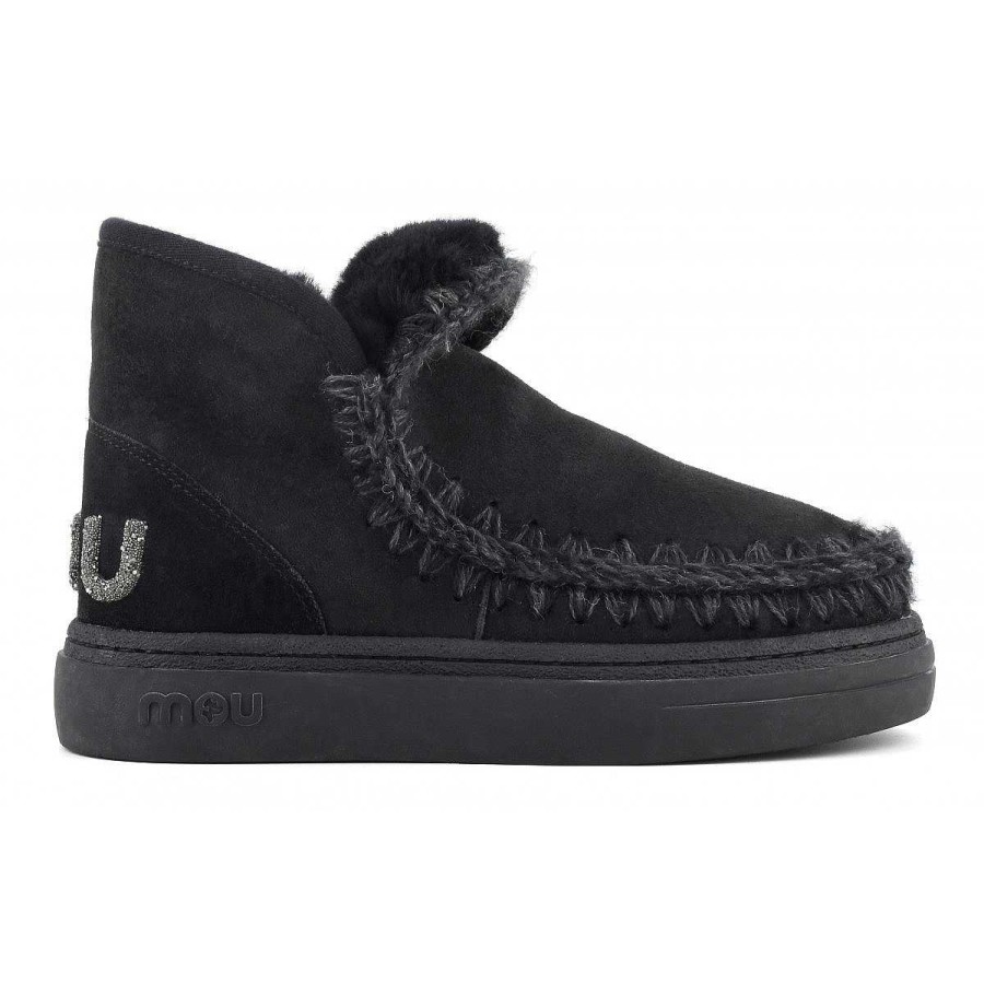 Vrouwen Mou boots Vet En Joggers | Eskimo Sneaker Vet Glitterlogo