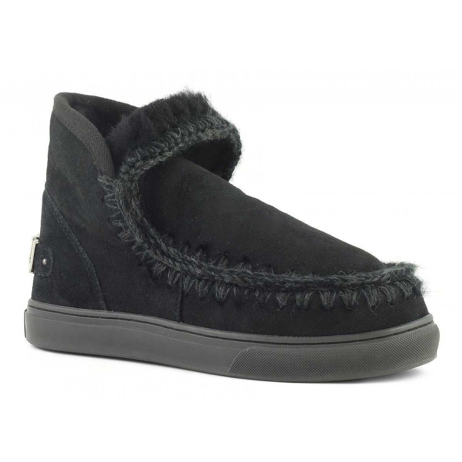 Vrouwen Mou boots Sneakers | Eskimo Sneaker Groot Metallic Logo