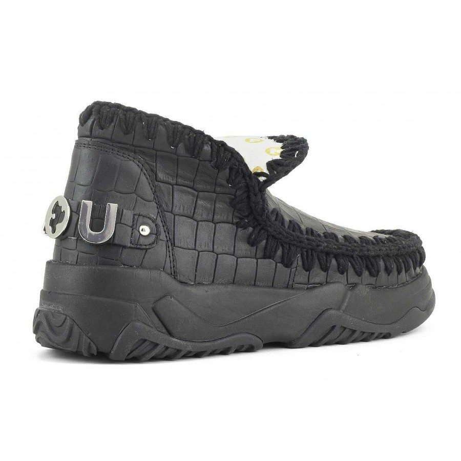 Vrouwen Mou boots Vet En Trainers | Eskimo Trainer Speciaal Leer