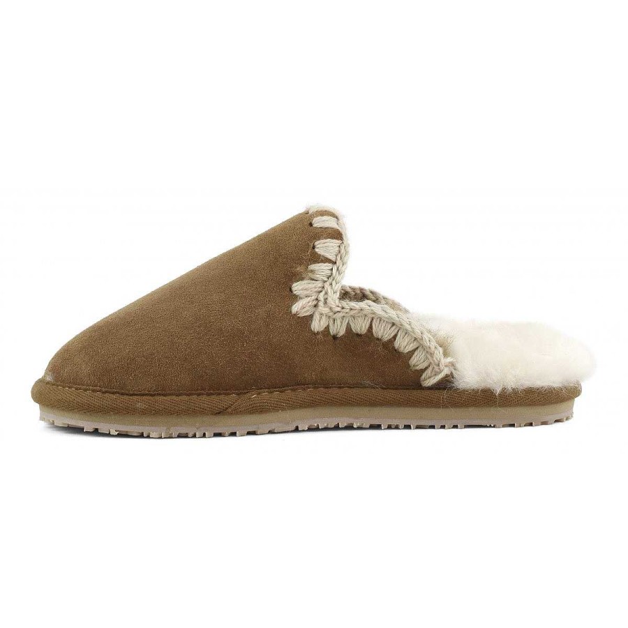 Vrouwen Mou boots Slippers | Suede Pantoffel Eskimosteek