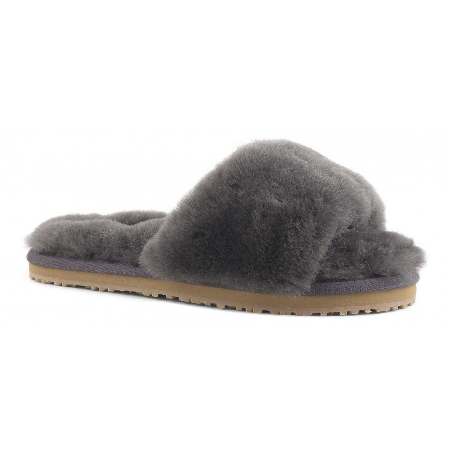 Vrouwen Mou boots Slippers | Schapenvacht Bont Slide Pantoffel