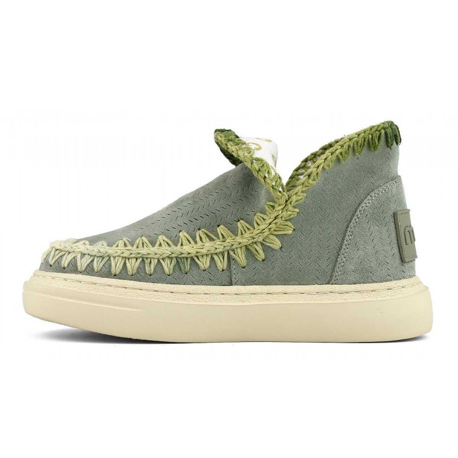 Vrouwen Mou boots Vet En Trainers | Stoere Sneaker Met Slechte Stiksels