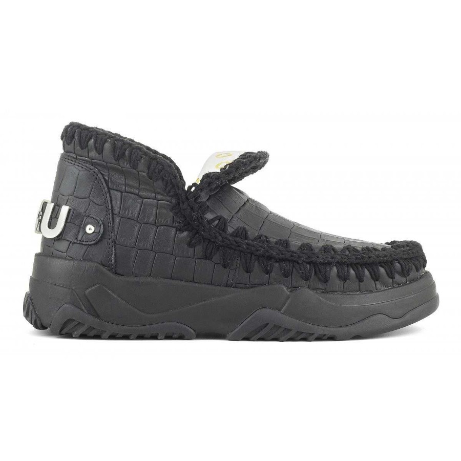 Vrouwen Mou boots Vet En Trainers | Eskimo Trainer Speciaal Leer