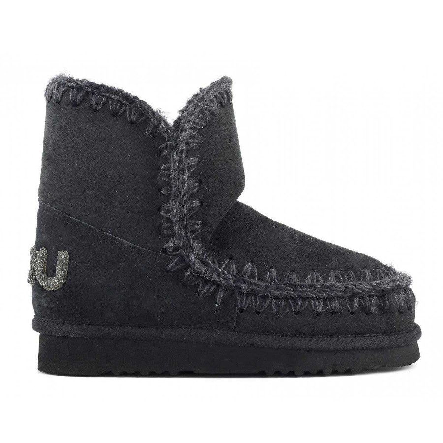 Vrouwen Mou boots Enkel Laarzen | Eskimo 18 Glitterlogo