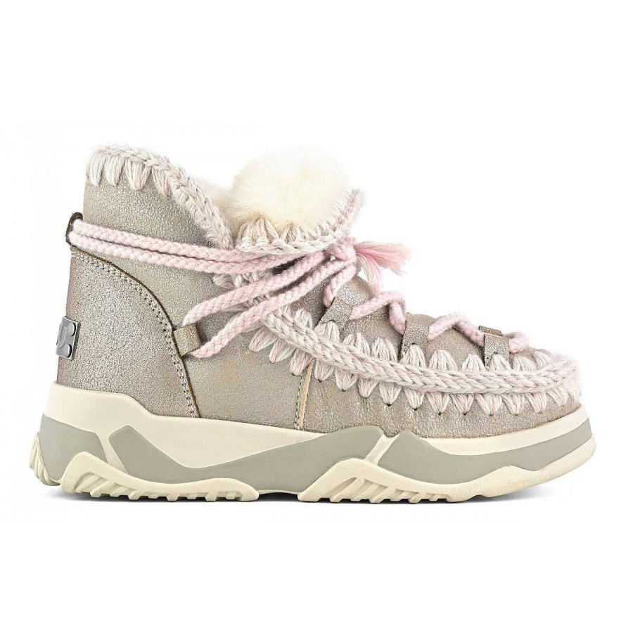 Vrouwen Mou boots Sneakers | Scoubidou-Sneaker Met Kant